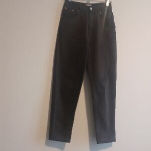 Forever 21 Charcoal Straight Jeans